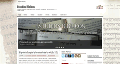 Desktop Screenshot of estudiosbiblicosrojas.blogspot.com