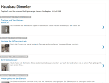 Tablet Screenshot of hausbau-dimmler.blogspot.com