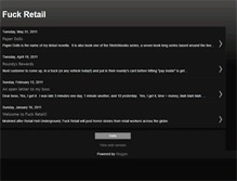 Tablet Screenshot of fuckworkinginretail.blogspot.com