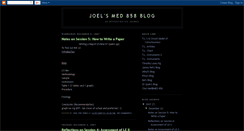 Desktop Screenshot of joelmed858.blogspot.com