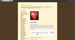 Desktop Screenshot of lovepoems-hs.blogspot.com