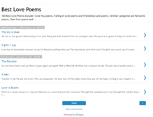 Tablet Screenshot of lovepoems-hs.blogspot.com