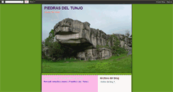 Desktop Screenshot of piedrasdeltunjo.blogspot.com