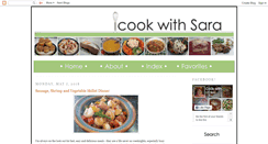 Desktop Screenshot of cookwithsara.blogspot.com