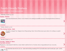 Tablet Screenshot of familyfriendlyproducts.blogspot.com