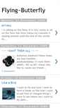 Mobile Screenshot of flyingbutterflyy.blogspot.com