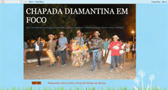 Desktop Screenshot of chapadadiamantinaemfoco.blogspot.com