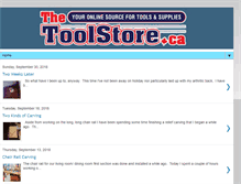 Tablet Screenshot of blogthetoolstore.blogspot.com