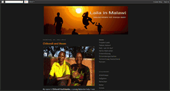 Desktop Screenshot of laila-in-malawi.blogspot.com