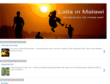 Tablet Screenshot of laila-in-malawi.blogspot.com
