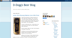 Desktop Screenshot of ddoggsbeerblog.blogspot.com