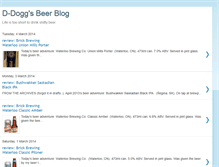 Tablet Screenshot of ddoggsbeerblog.blogspot.com