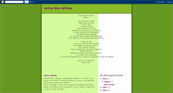 Desktop Screenshot of entre2orillas.blogspot.com