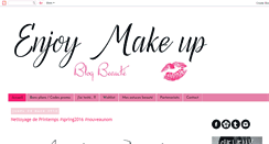 Desktop Screenshot of enjoy-makeup.blogspot.com