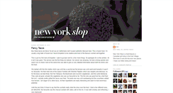 Desktop Screenshot of newyorkslop.blogspot.com