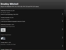 Tablet Screenshot of bradleymitchell.blogspot.com