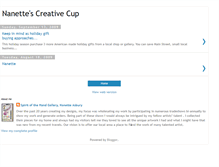 Tablet Screenshot of nanettescreativecup.blogspot.com