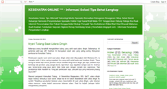 Desktop Screenshot of kesehatan.blogspot.com