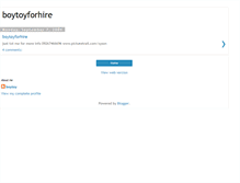 Tablet Screenshot of boytoyforhire-boytoy.blogspot.com
