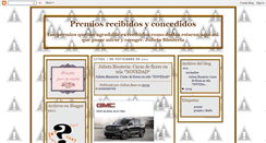 Desktop Screenshot of premiosrecibidosyconcedidos.blogspot.com