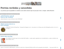 Tablet Screenshot of premiosrecibidosyconcedidos.blogspot.com