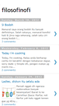 Mobile Screenshot of filosofinofi.blogspot.com