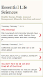 Mobile Screenshot of essentiallifesciences.blogspot.com