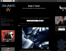 Tablet Screenshot of blade-4-movie-trailer.blogspot.com