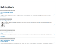 Tablet Screenshot of muscle-size.blogspot.com