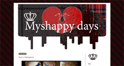 Desktop Screenshot of myshappydays.blogspot.com