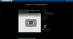 Desktop Screenshot of digitalidentitymanagement.blogspot.com