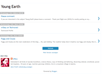 Tablet Screenshot of earth-young.blogspot.com