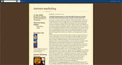 Desktop Screenshot of internet-marketing-with-kevin.blogspot.com