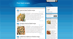 Desktop Screenshot of free-foodrecipes.blogspot.com