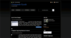 Desktop Screenshot of frismanda.blogspot.com