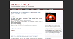 Desktop Screenshot of healwithgrace.blogspot.com