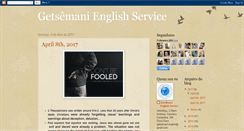 Desktop Screenshot of getsemanienglishservice.blogspot.com