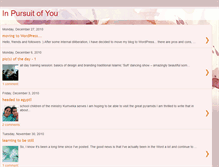 Tablet Screenshot of inpursuitofyou.blogspot.com