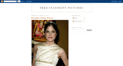 Desktop Screenshot of celebrityfreepictures.blogspot.com