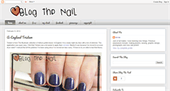 Desktop Screenshot of blogthenail.blogspot.com