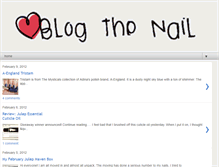 Tablet Screenshot of blogthenail.blogspot.com