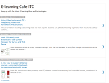 Tablet Screenshot of itcelearning.blogspot.com
