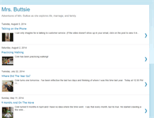 Tablet Screenshot of mrsbuttsie.blogspot.com