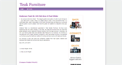 Desktop Screenshot of best-teak-furniture-store.blogspot.com