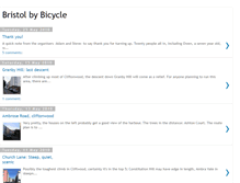 Tablet Screenshot of bristolbybike.blogspot.com