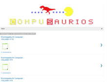 Tablet Screenshot of compusaurios.blogspot.com