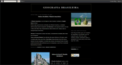 Desktop Screenshot of geografiadobrasil.blogspot.com