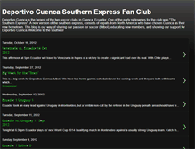 Tablet Screenshot of deportivocuencasouthies.blogspot.com