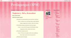 Desktop Screenshot of notaperdagangan.blogspot.com