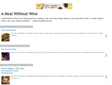 Tablet Screenshot of amealwithoutwine.blogspot.com